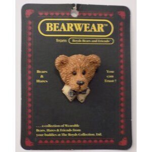 Boyds Bears Bearwear Brooch Lapel Pin 1995 M. HARRISON Vintage - 2601
